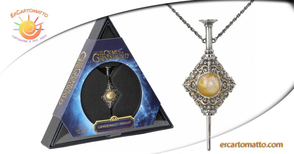 Ciondolo Gellert Grindelwald Originale Noble Collection