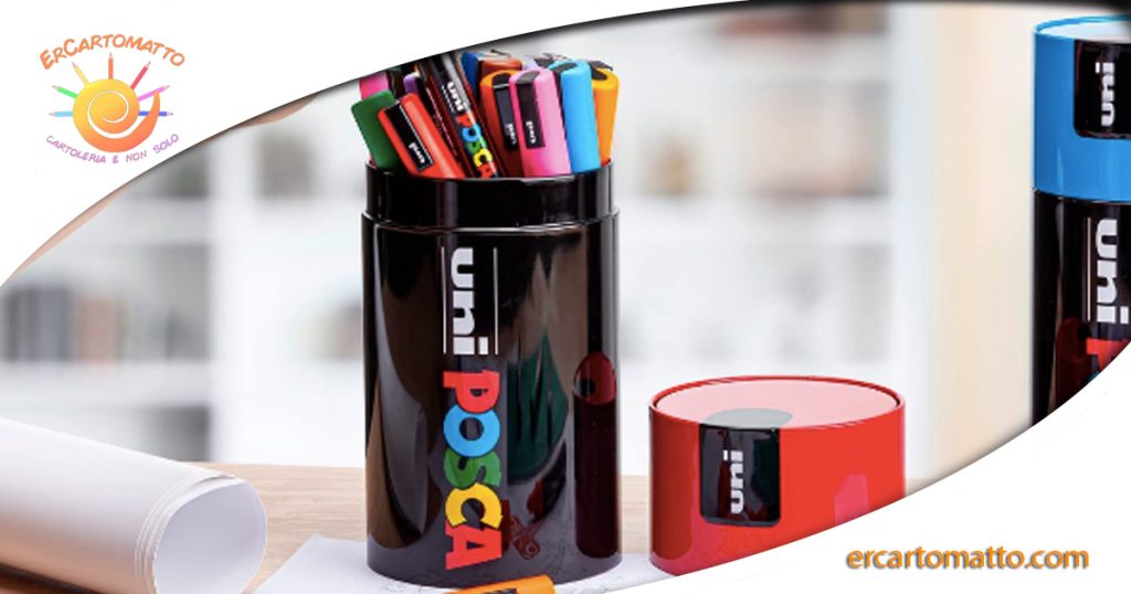 UNI POSCA – GIFT BOX 18 COLORI