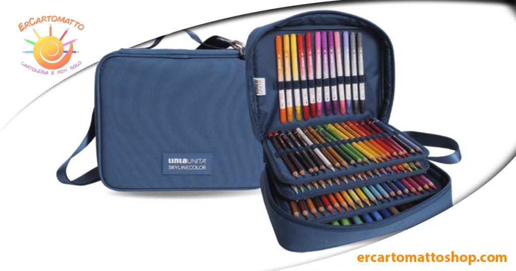 Art Box Premium TintaUNITA con Tracolla – Astuccio Completo Disegno