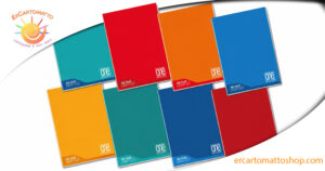 Maxi quaderno Blasetti One Color Linea Blu