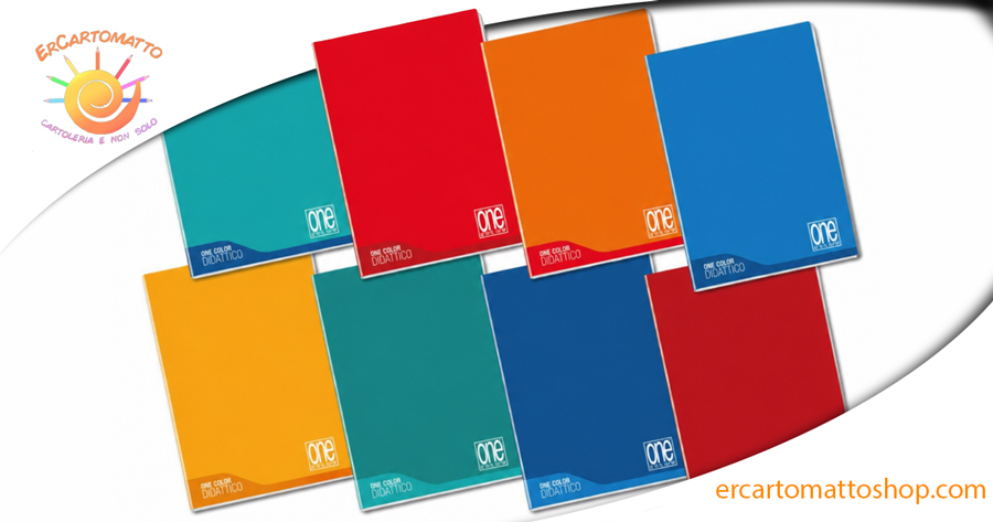 Maxi quaderno Blasetti One Color Linea Blu