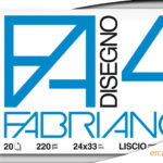 Fabriano Disegno 4 Album da Disegno F4 Professionale per Scuola e Grafica