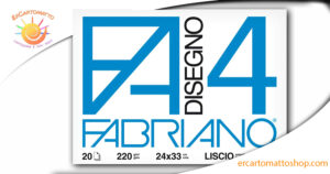 Fabriano Disegno 4 Album da Disegno F4 Professionale per Scuola e Grafica