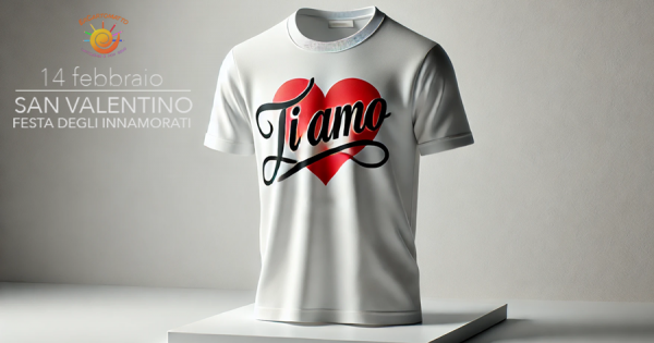 T-shirt per San Valentino