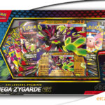 Collezione premium Mega Zygarde-ex GCC Pokémon con 8 buste e carta promo