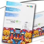 Album da disegno per Acquerelli Carioca Plus 300 g/m² A4 e A5