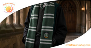Harry Potter Sciarpa Serpeverde Cinereplicas originale Noble Collection