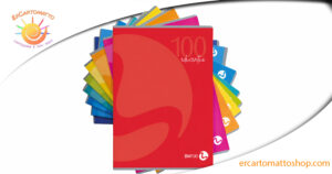 Maxi quaderni A4 EDUCENTUS BM Arti Grafiche con copertine colorate e rigature per scrittura facilitata.