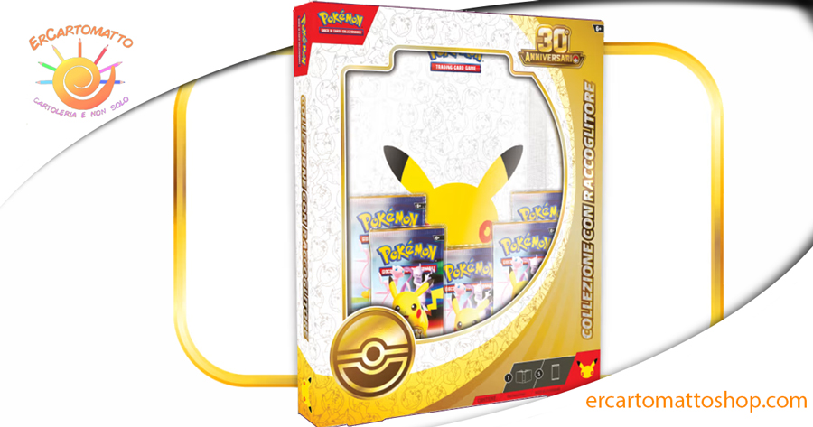 Collezione con raccoglitore 30° Anniversario GCC Pokémon